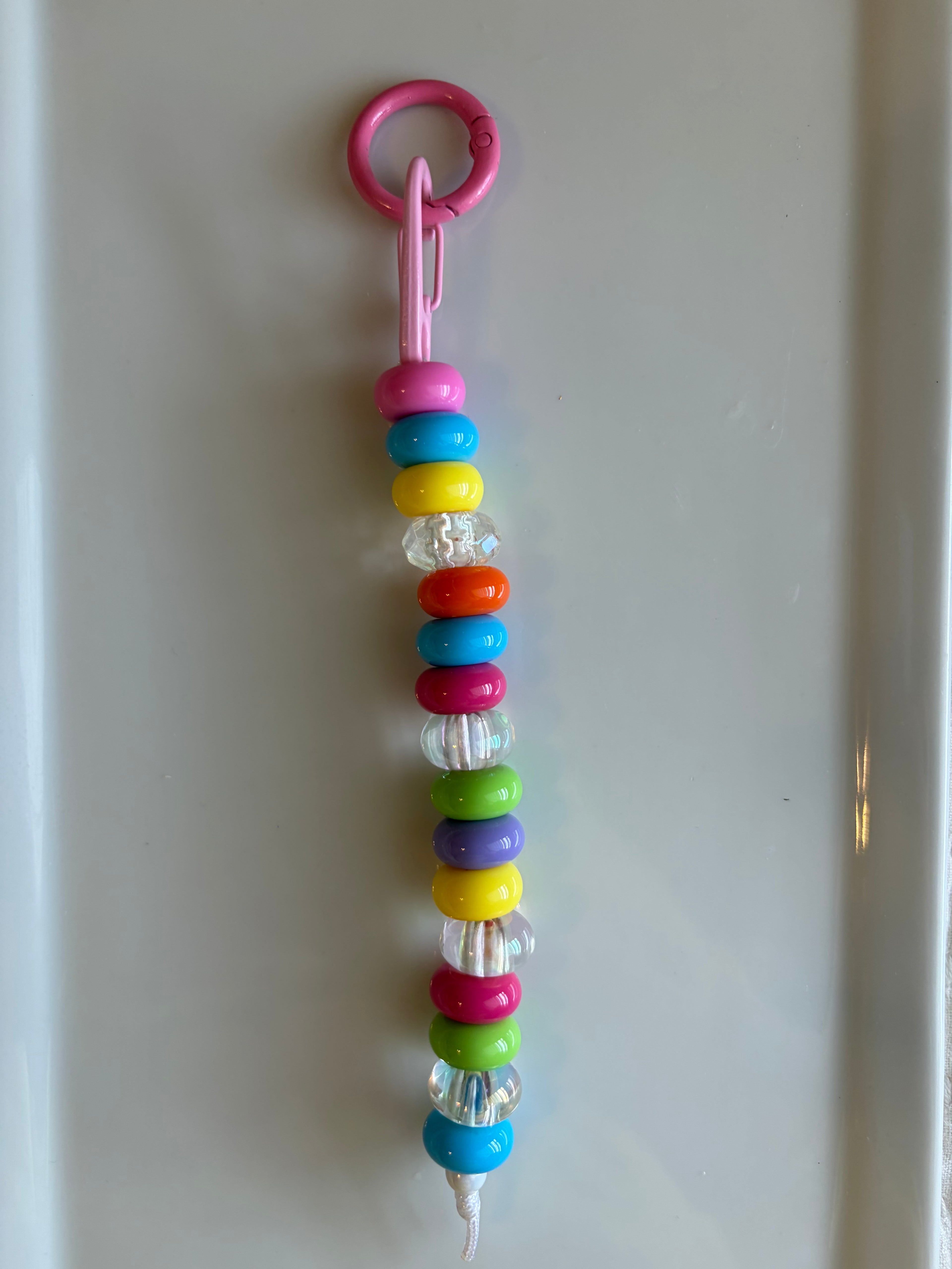 All the Colors - Pink Carabiner